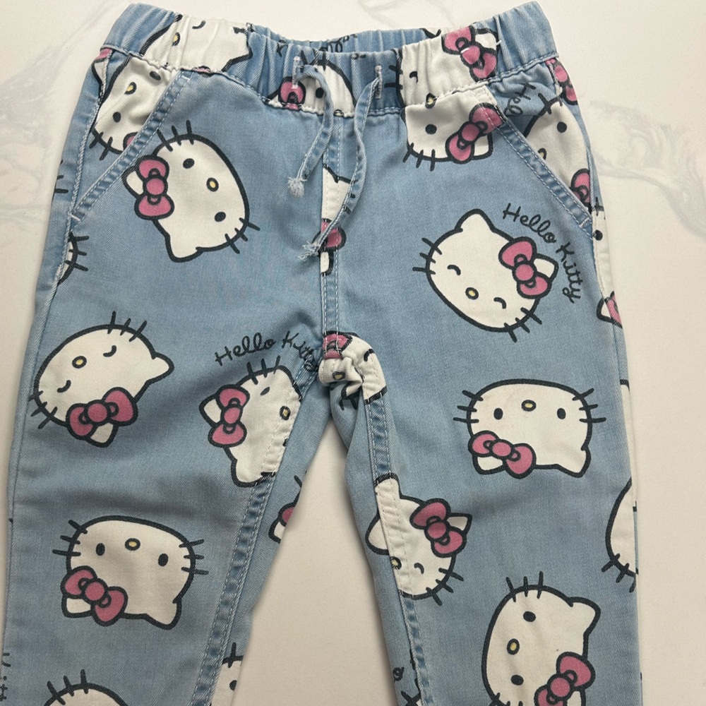 H&M Kids Hello Kitty Jean Joggers